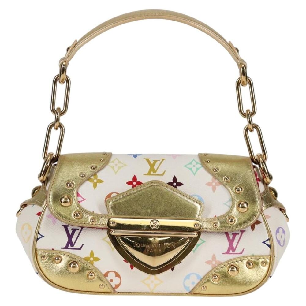 Louis Vuitton Monogram Multicolor Marilyn All Shoulder Bag White